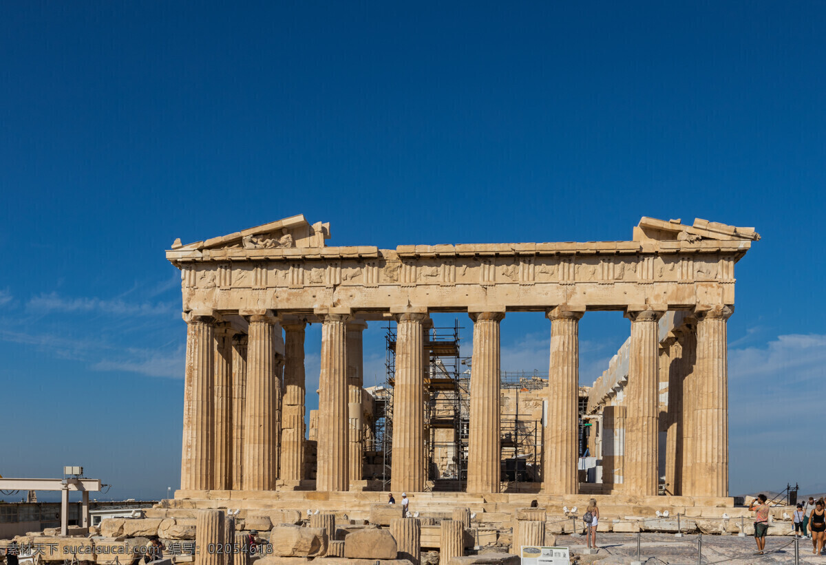 希腊 雅典 旅游景点 卫城 神庙 卫城神庙 国外旅游 古建筑 自然景观 建筑景观
