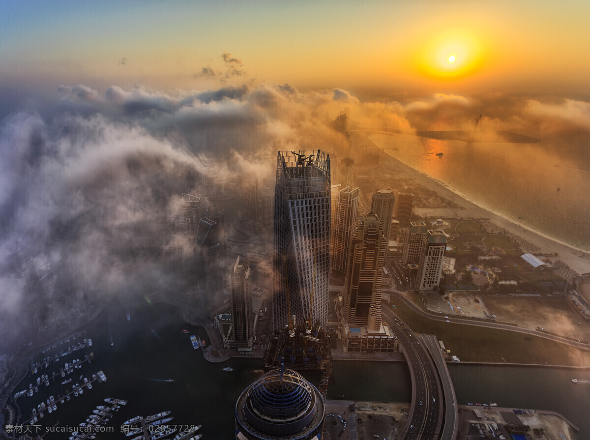 鸟瞰 迪拜 风景 鸟瞰风景 高楼大厦 城市风光 美丽风景 风景摄影 美丽景色 旅游景点 环境家居