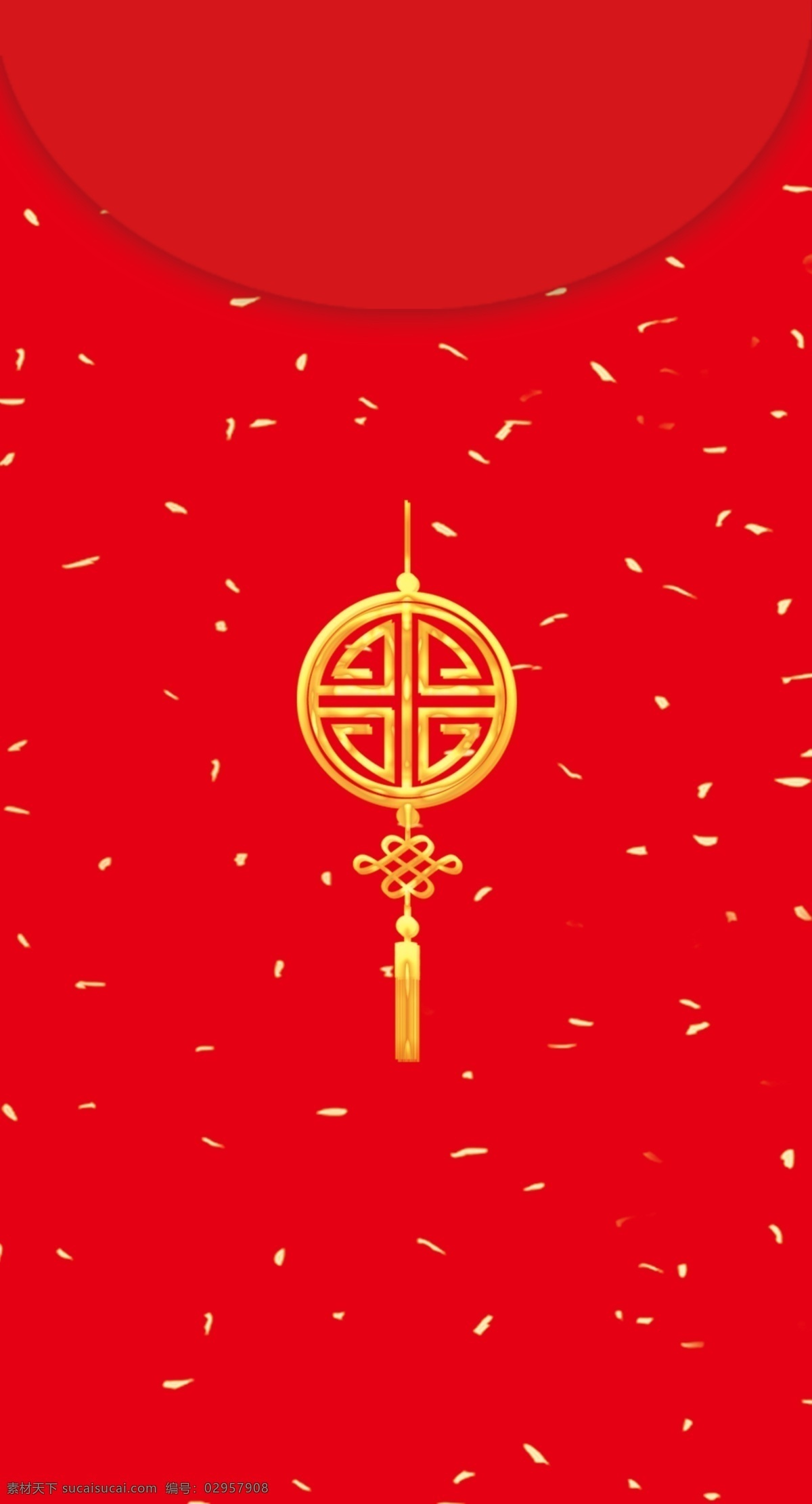 中国 红红 金 新年 红包 包装设计 吊坠 金色字体 创意包装设计 红金 2019 猪年吉祥 如意吉祥 星光点缀