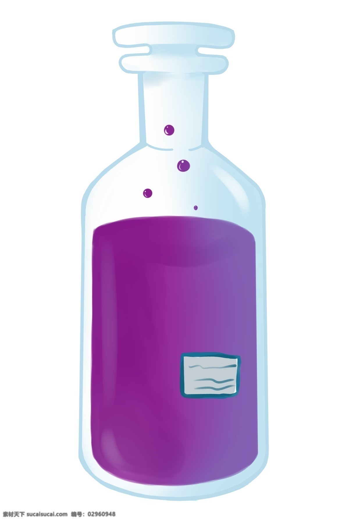 玻璃器皿 紫色 药物 紫色药物 紫色液体 玻璃容器 化学容器 化学器皿 化学实验 化学反应