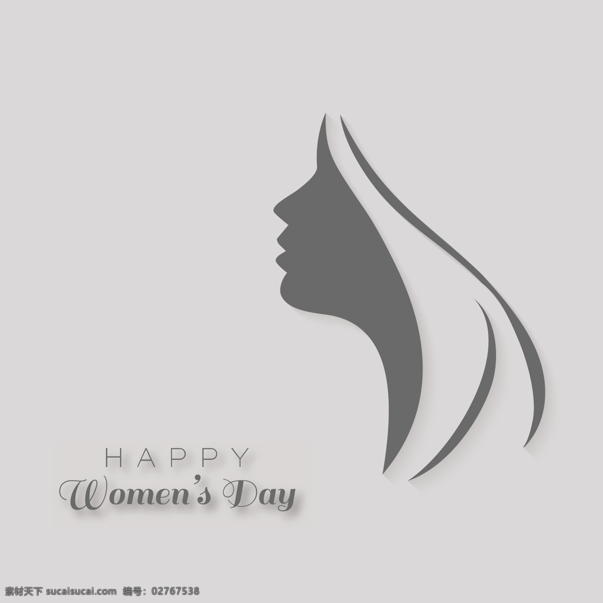 国际妇女节 灰色背景 背景 庆祝 假日 女士 女性 自由 国际 游行 妇女 平等