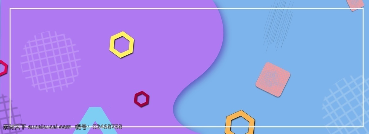 原创 波普 风 背景 图 简约 波普风格背景 几何 几何边框