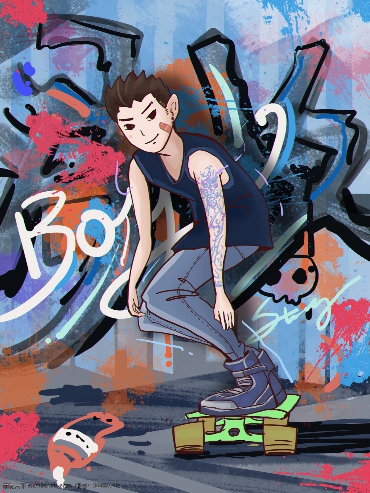 世界 滑板 日 少年 滑板日 世界滑板日 滑行 滑手 轮滑 滑板男孩 涂鸦 街头涂鸦