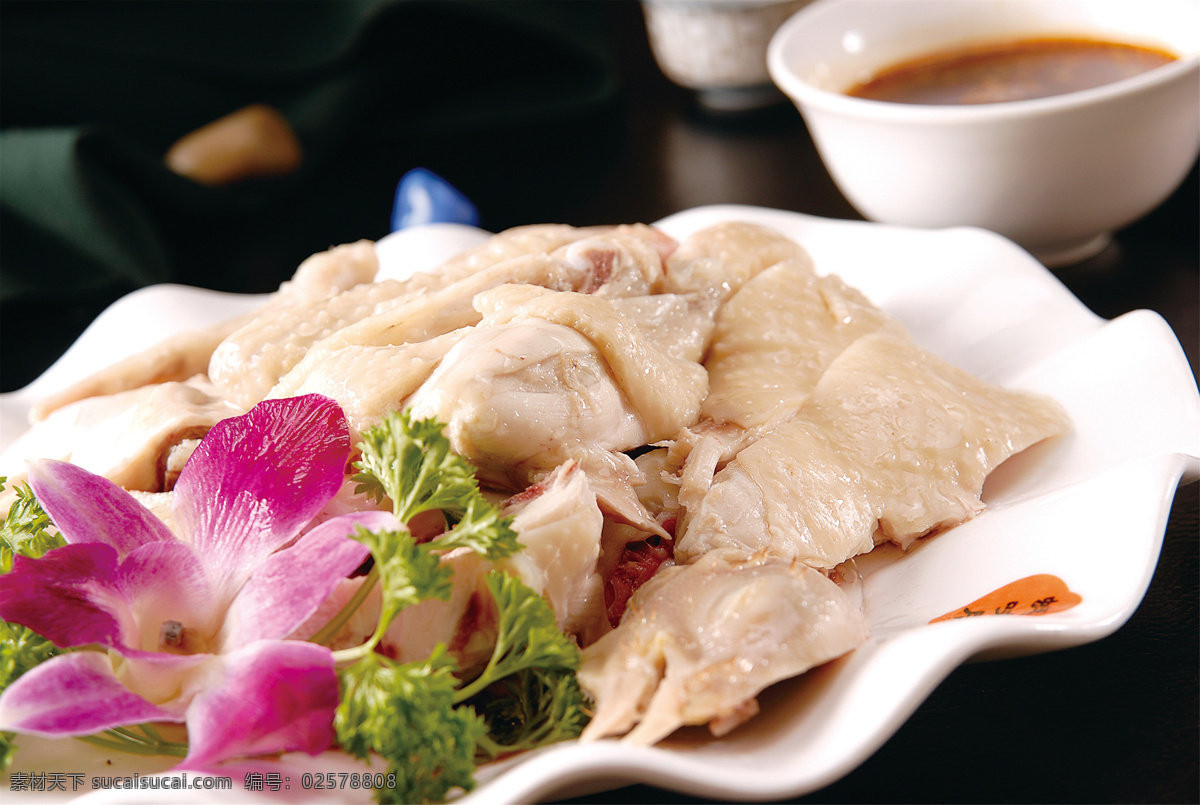 白斩鸡 美食 传统美食 餐饮美食 高清菜谱用图