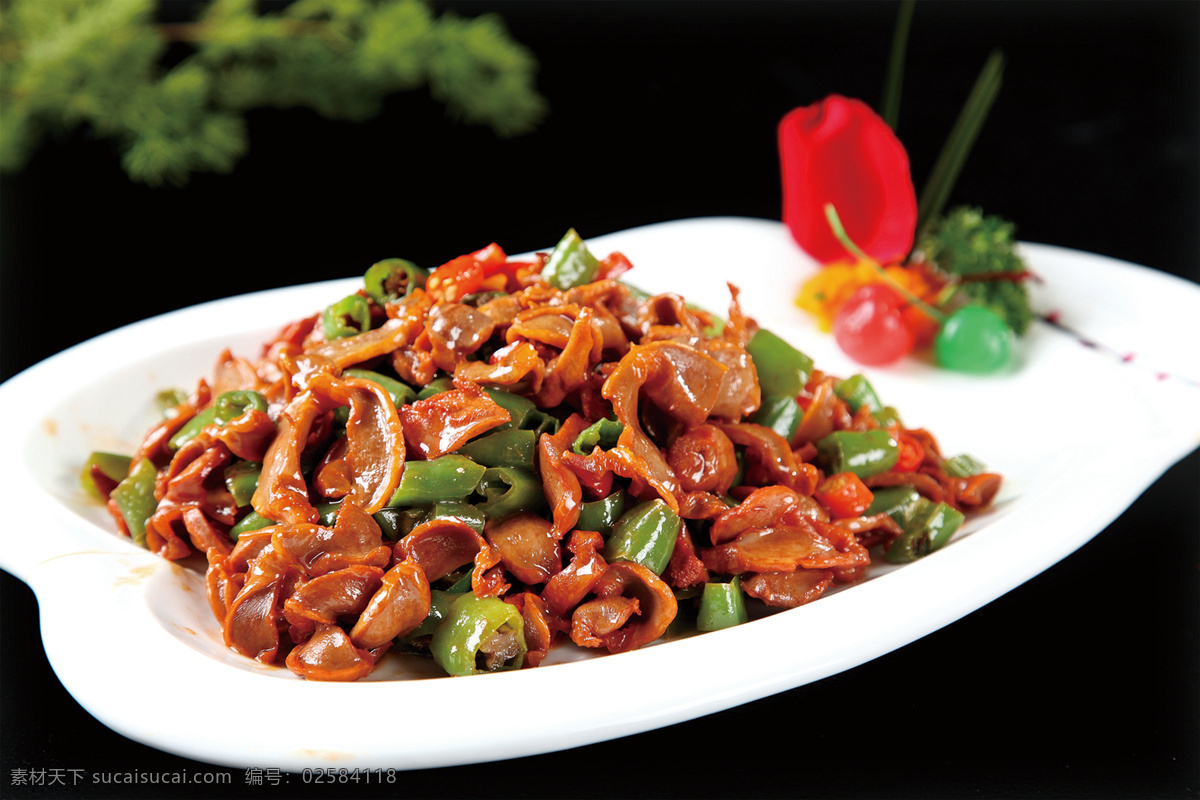 泰椒炒鸡杂 美食 传统美食 餐饮美食 高清菜谱用图