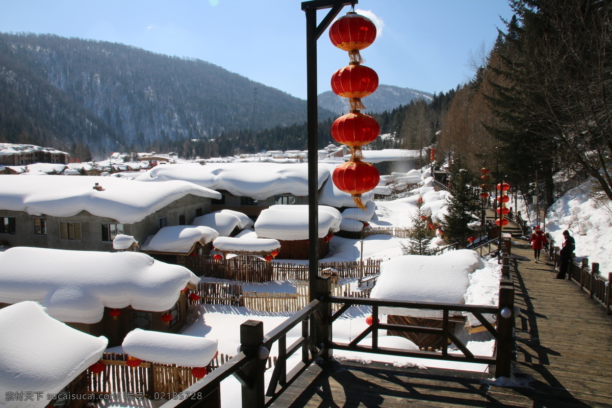 雪景 白色 中国雪乡 照片 美景 风景 旅游摄影 国内旅游