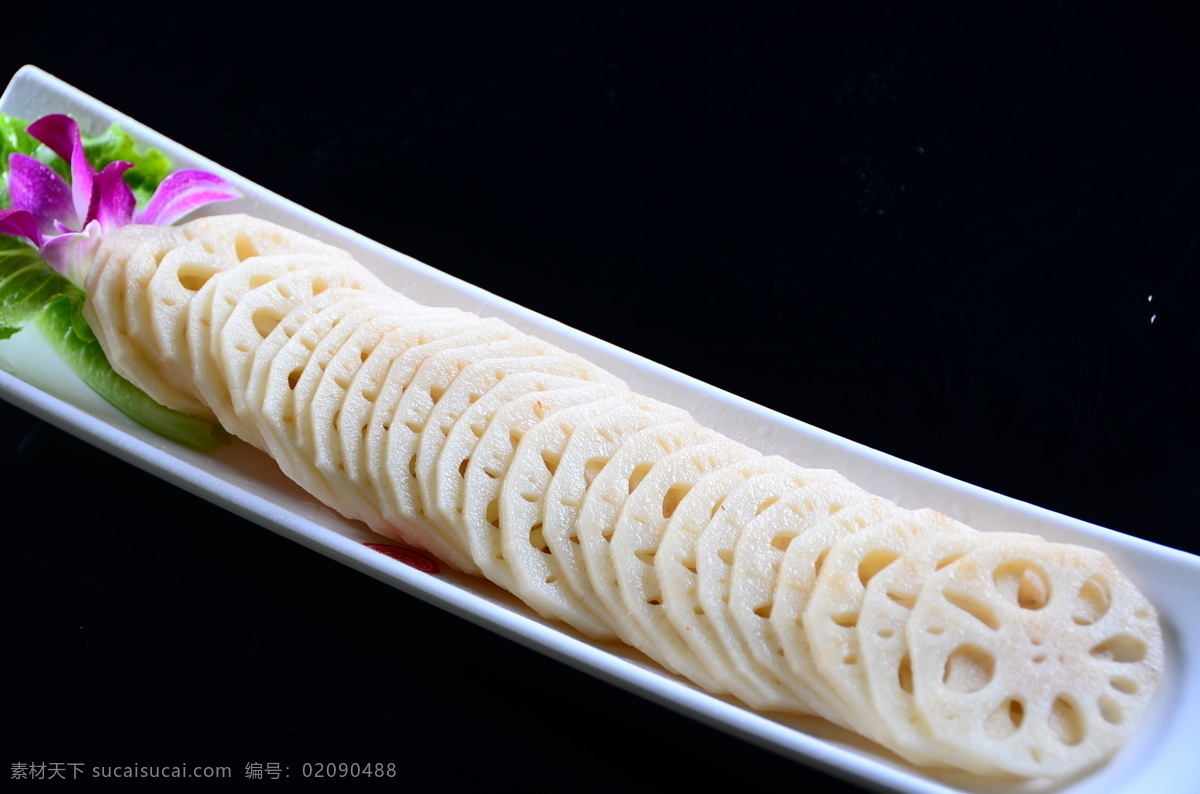莲藕片 火锅莲藕 火锅配菜 新鲜莲藕 餐饮美食