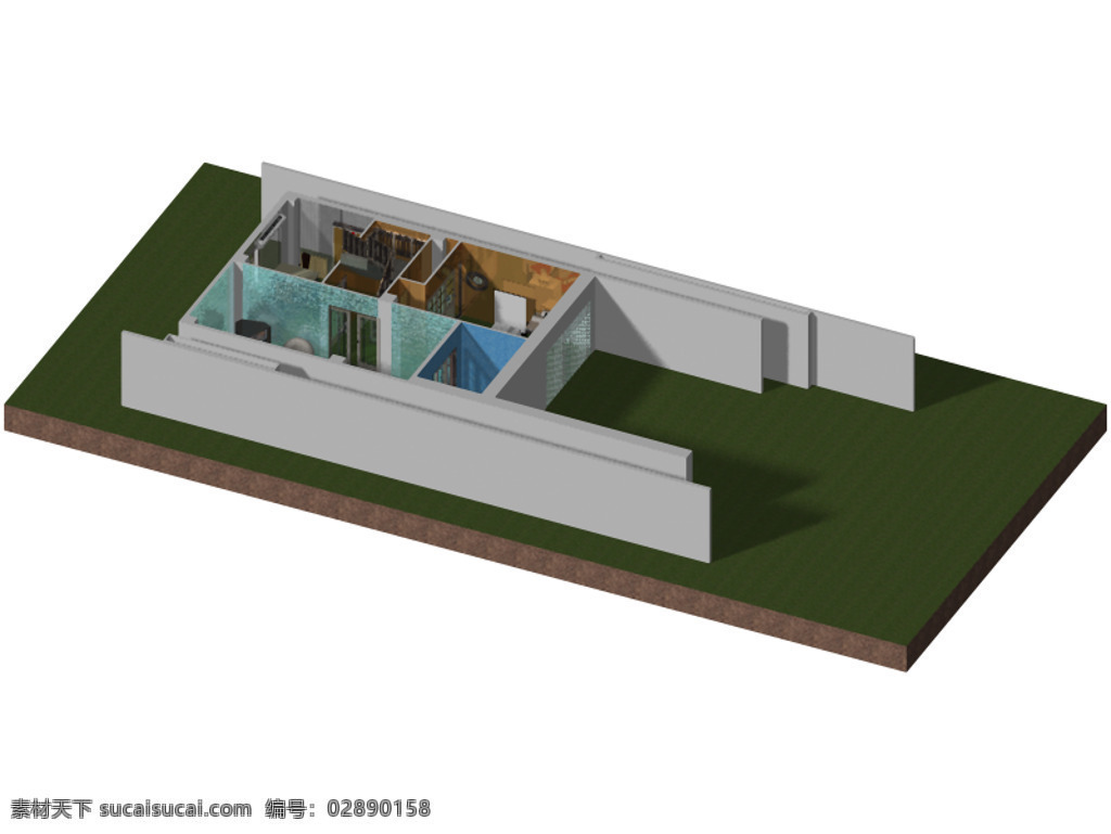 casa 葡萄牙 没有 完成 未完成的项目 3d模型素材 建筑模型