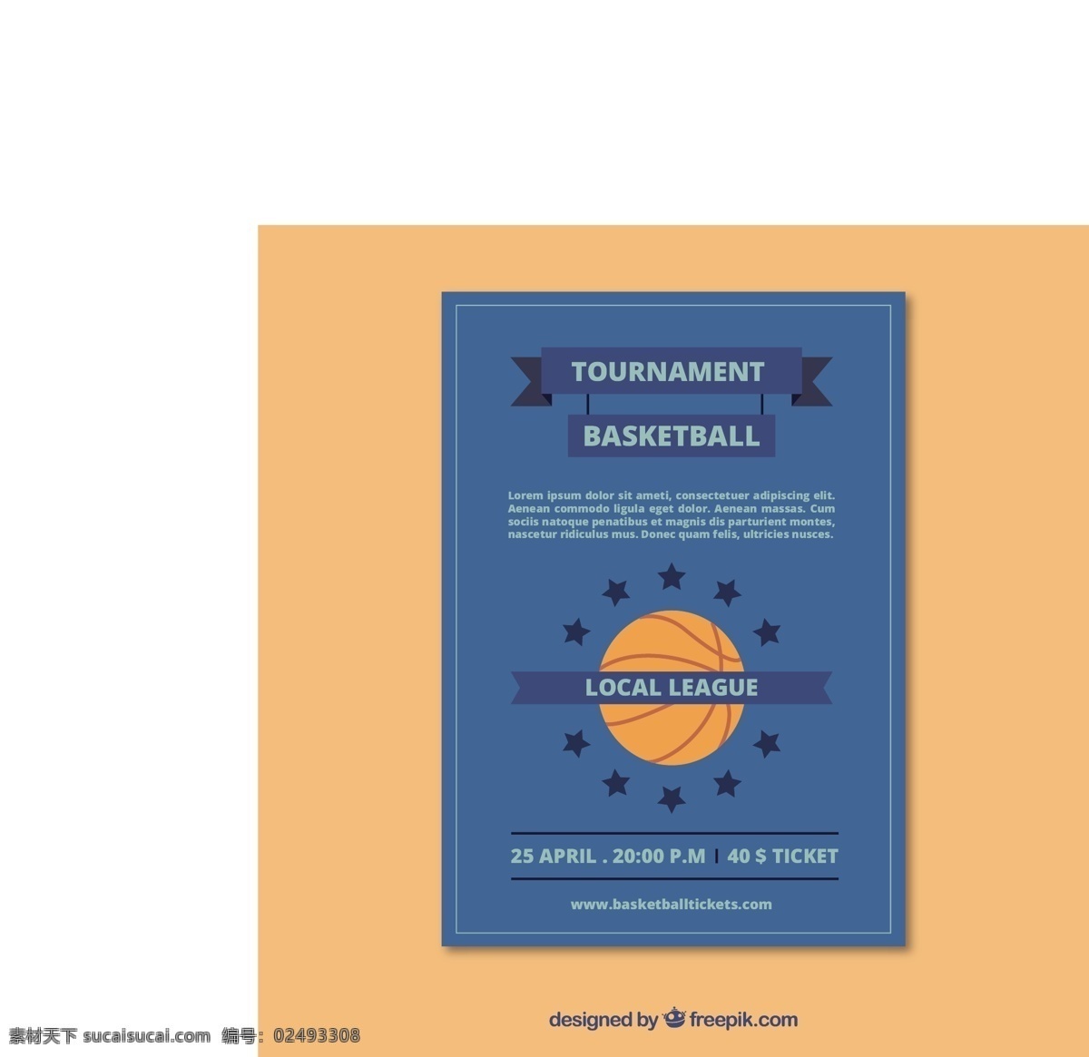 蓝色 篮球 手册 小册子 传单 古董 封面 模板 叶 运动 健身 宣传册模板 复古 健康 游戏 团队 文具 传单模板
