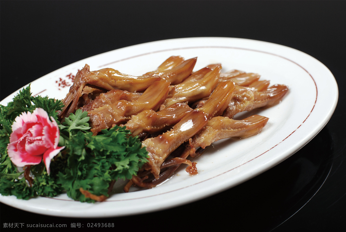 卤水鸭舌 美食 传统美食 餐饮美食 高清菜谱用图