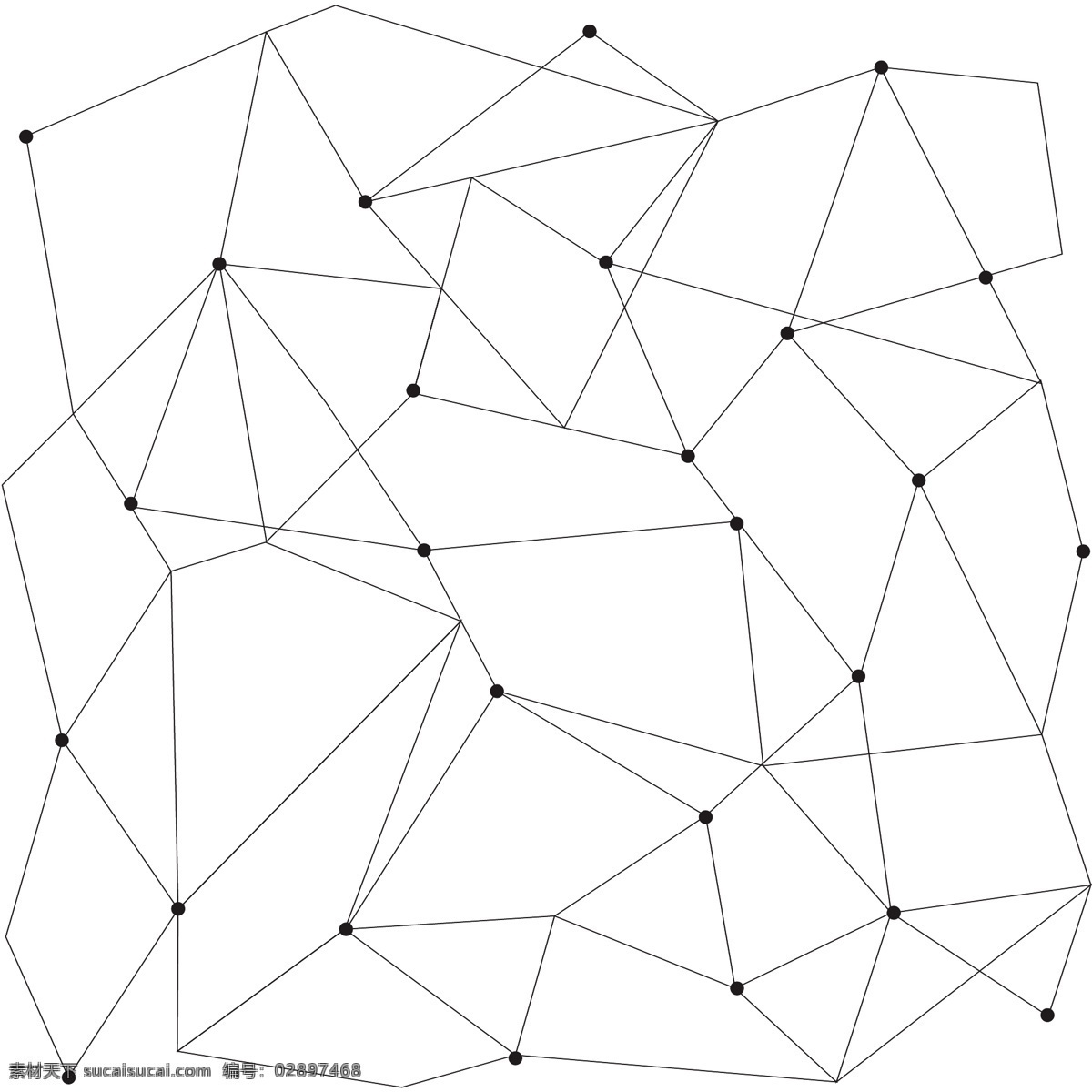 现代 几何 连接点 背景 几何连接点