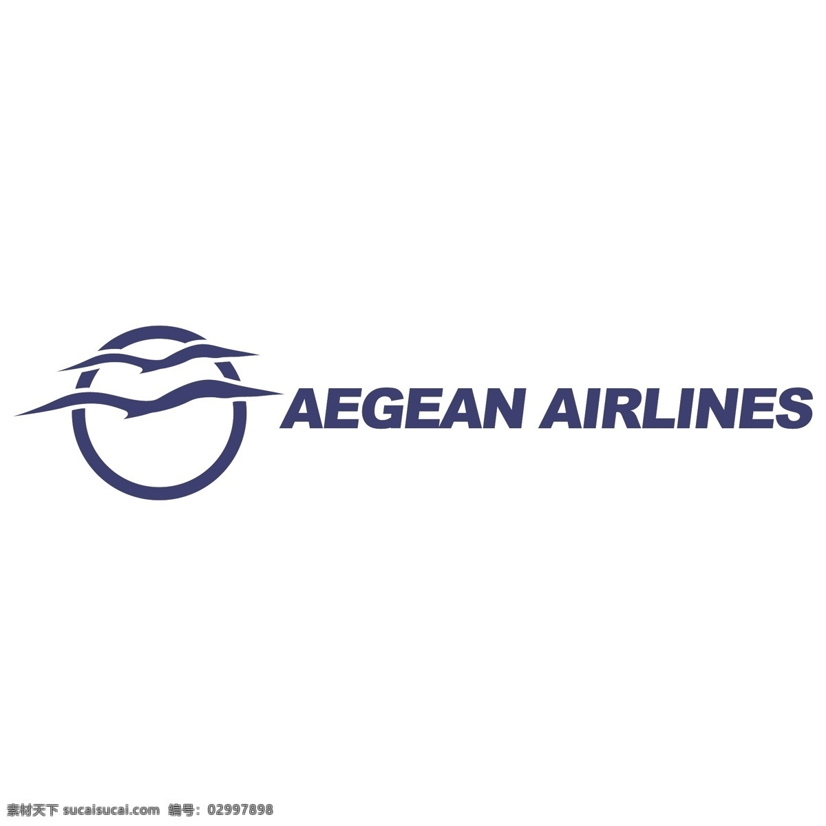 爱琴海 航空公司 免费 标志 标识 psd源文件 logo设计