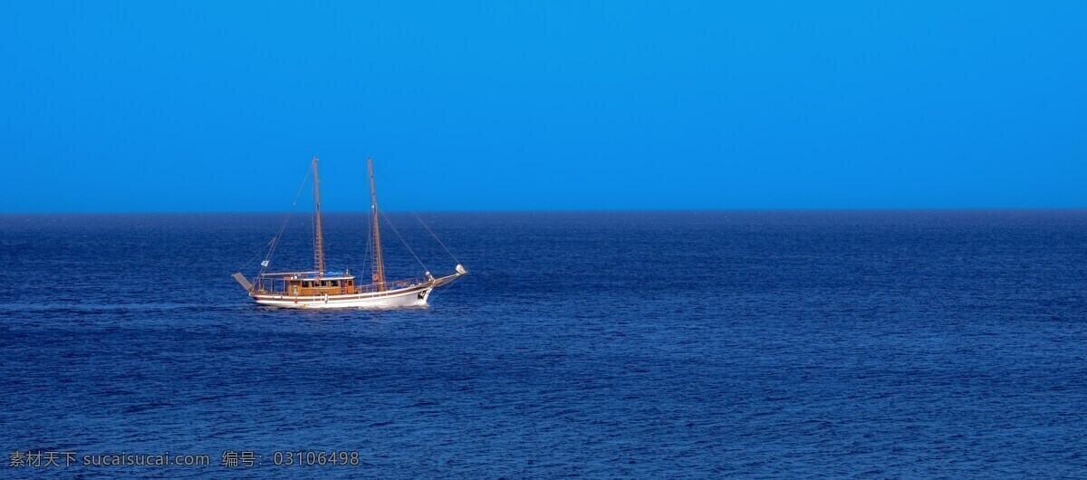 蓝色海洋 海岛 游轮海报 航海之旅 海上之旅 航海旅游 海上旅游 自然景观 山水风景