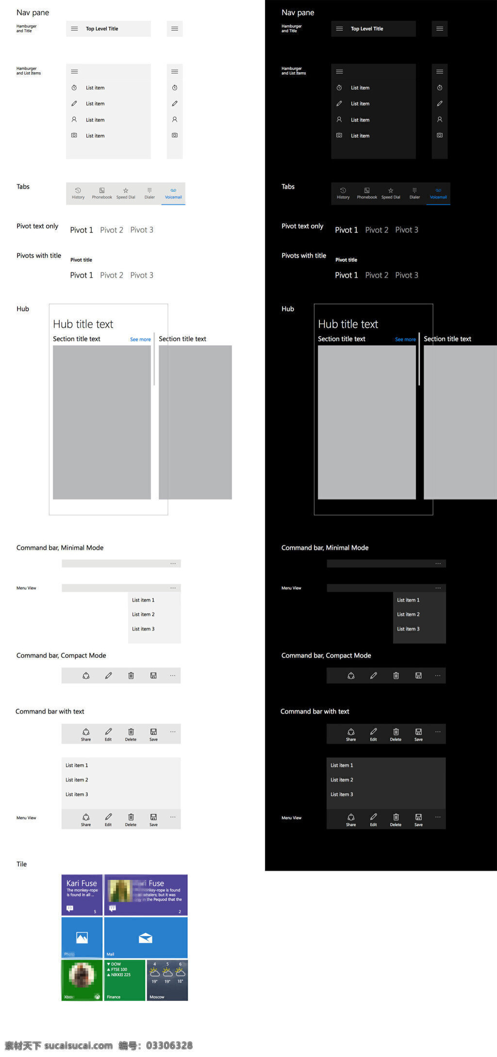 window 工具包 移动 手机 app 界面 ui windows