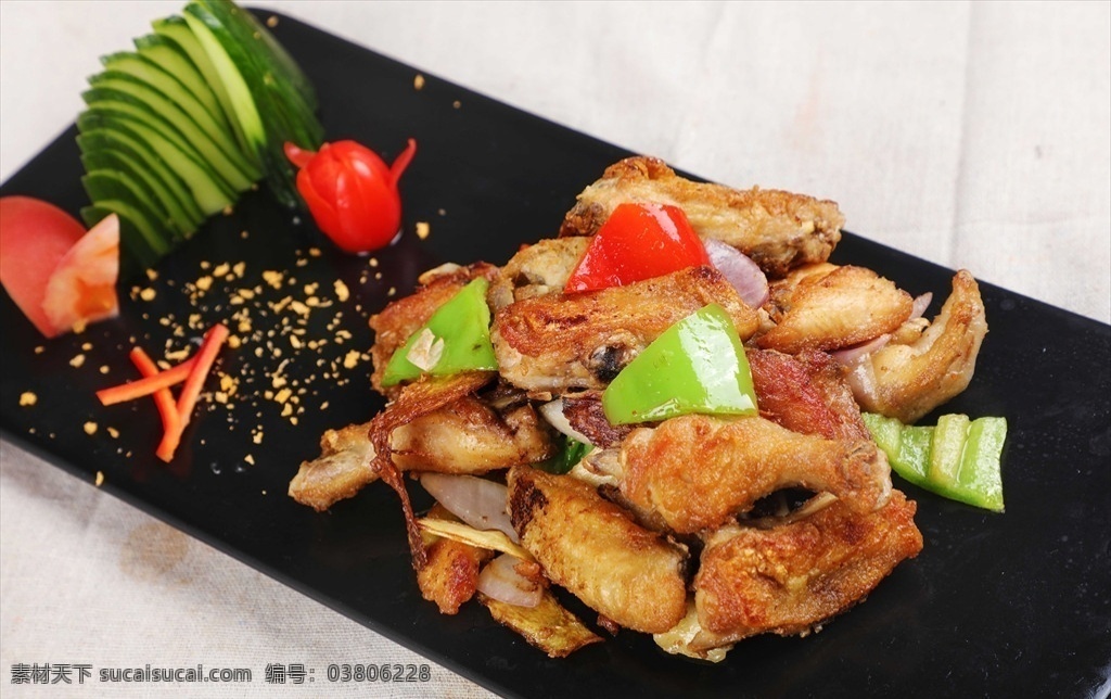沙姜盐焗鸡 鸡肉 美食 小炒 中餐 摆盘 鸡 餐饮美食 传统美食