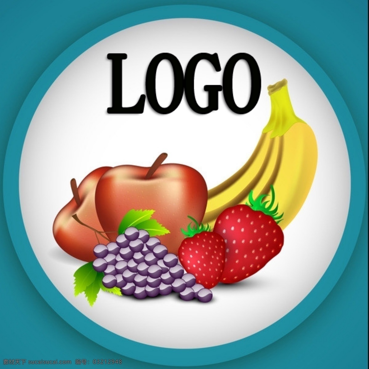 logo 分层 标牌 店面 牌匾 水果 源文件 模板下载 水果牌匾 psd源文件 文件