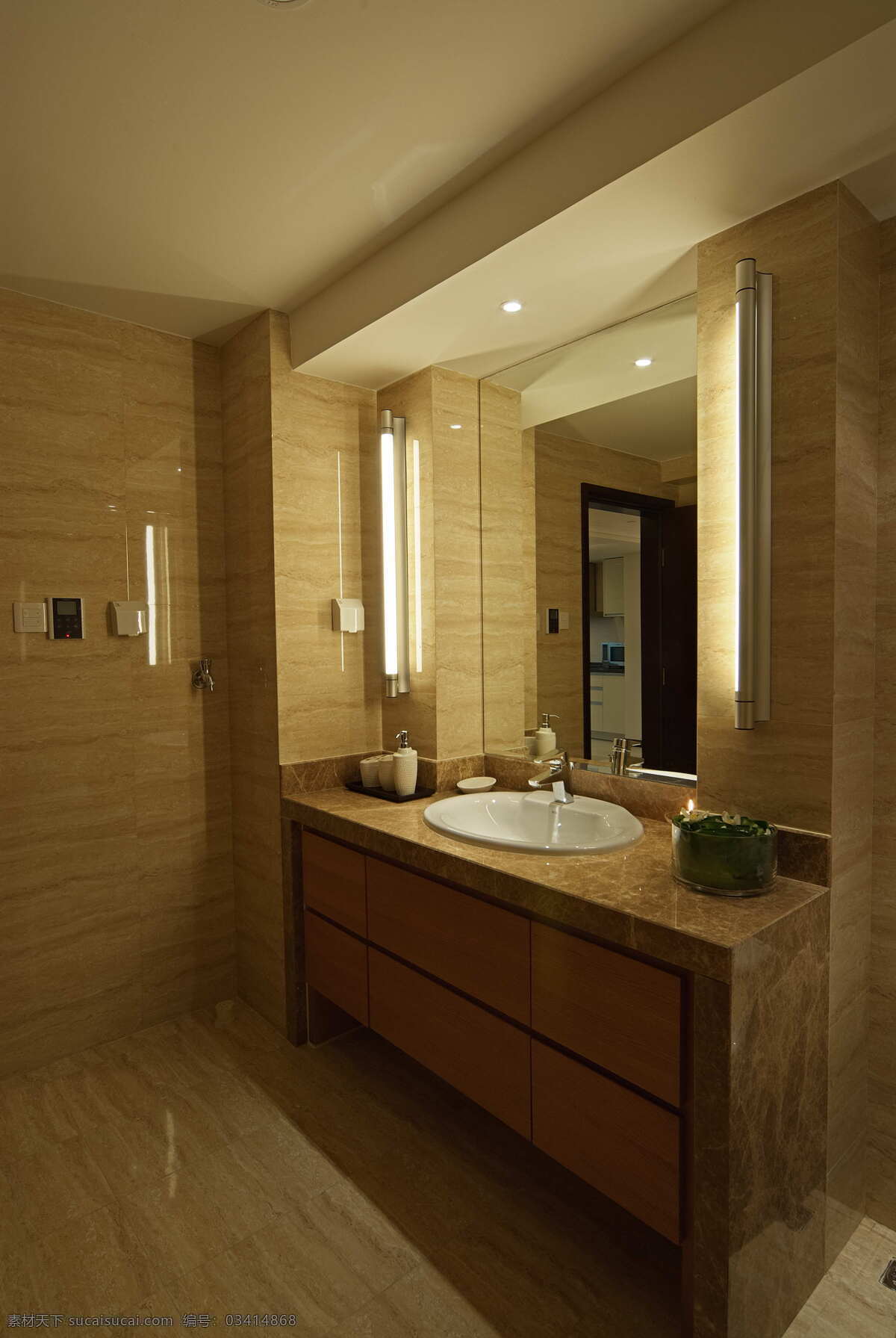 简约 风 室内设计 盥洗室 台面 效果图 现代 家装 家居 家具 洗脸池
