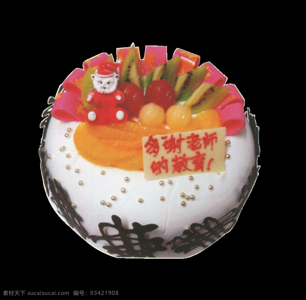 多谢 老师 水果 蛋糕 创意蛋糕 分层蛋糕 奶油 生日蛋糕 生日蛋糕装饰 水果蛋糕