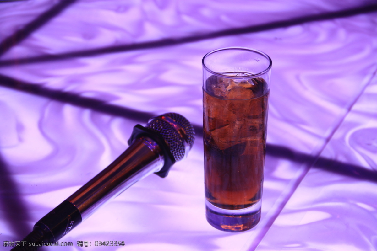 鸡尾酒 ktv 餐饮美食 话筒 饮料酒水 psd源文件 包装设计