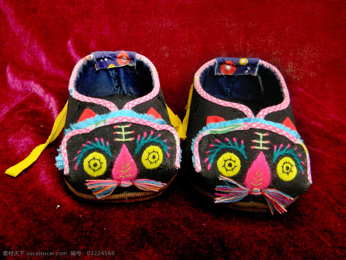 虎头鞋 猫头鞋 传统文化 文化艺术