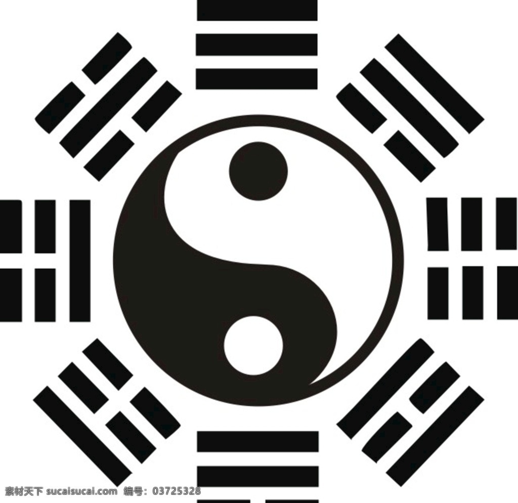 八卦图素材图片下载-素材编号03725328-素材天下图库