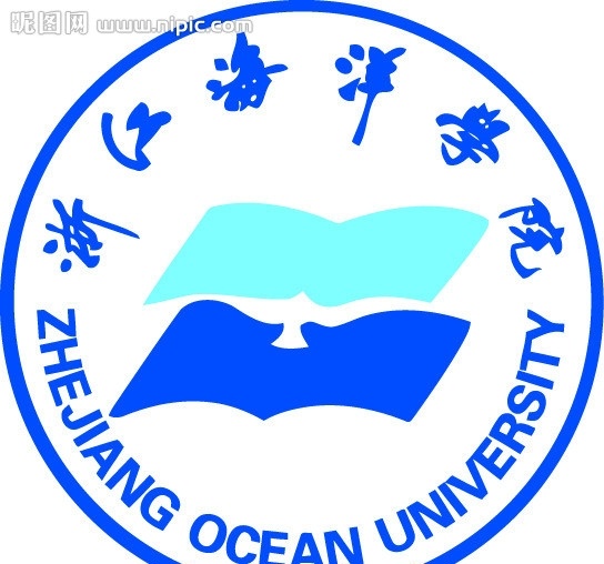 浙江 海洋 学院 logo 书 矢量素材 其他矢量 矢量