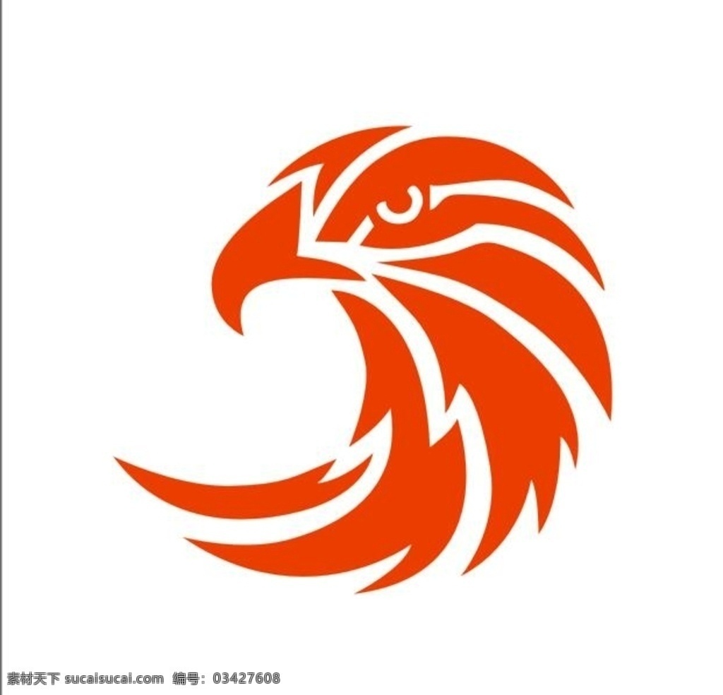 红色鹰 鹰头 鹰适量文件 老鹰文化