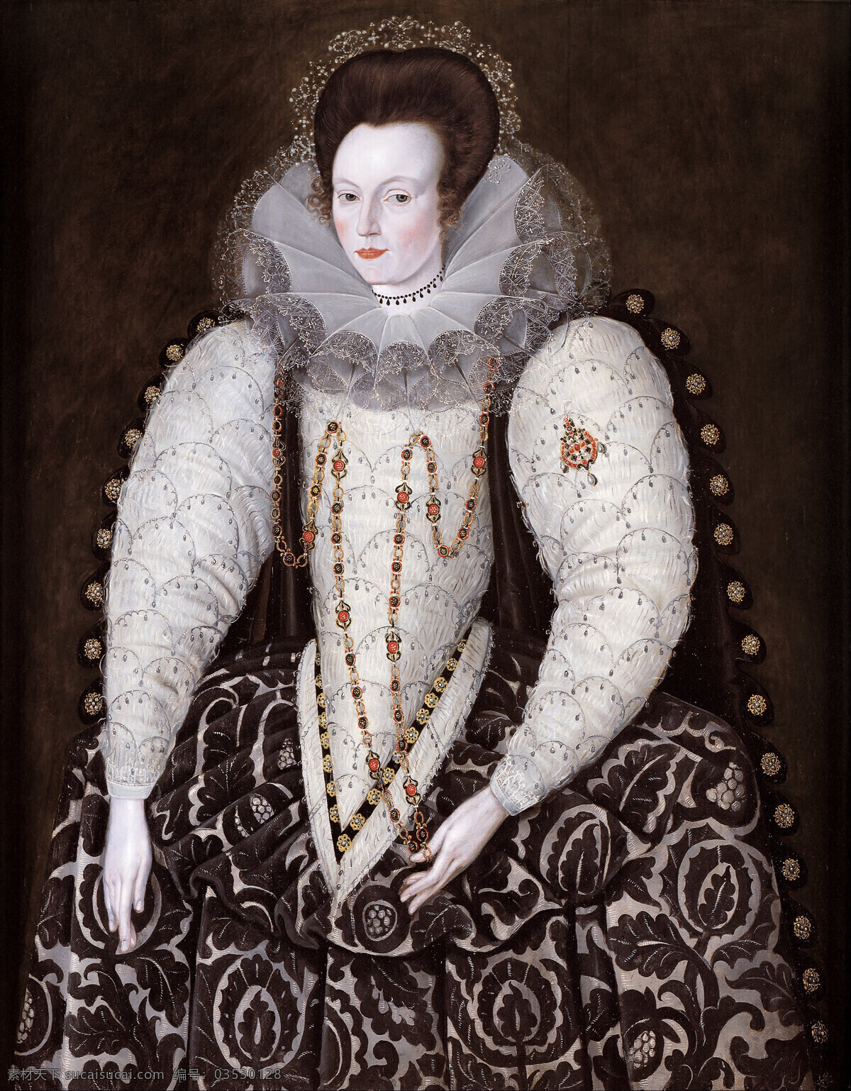 古典油画 贵妇人 绘画书法 文化艺术 油画 德文郡 弗朗西丝 雷纳尔 夫人 罗伯特 波西 作品 英国贵族 巴洛克时代 装饰素材