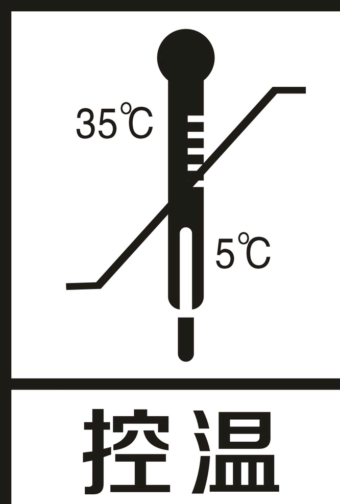 控温 纸箱常用标志 标志 纸箱标志 瓦楞 瓦楞纸箱标志 包装盒标志 包装 盒子 盒 纸盒 图标 标