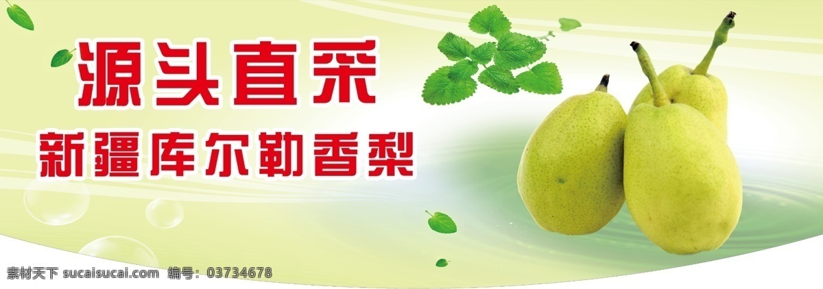 新疆库尔勒梨 库尔勒 特级香梨 农产品 宣传 异形板