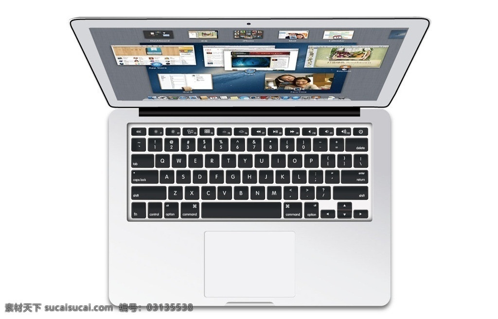 苹果电脑 macbookair mac book air ios apple app 苹果 通讯科技 现代科技 矢量