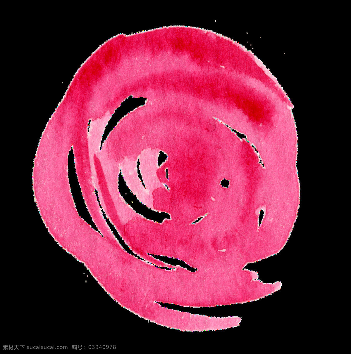 红唇 花蕊 卡通 透明 花色 红色 透明素材 免扣素材 装饰图案