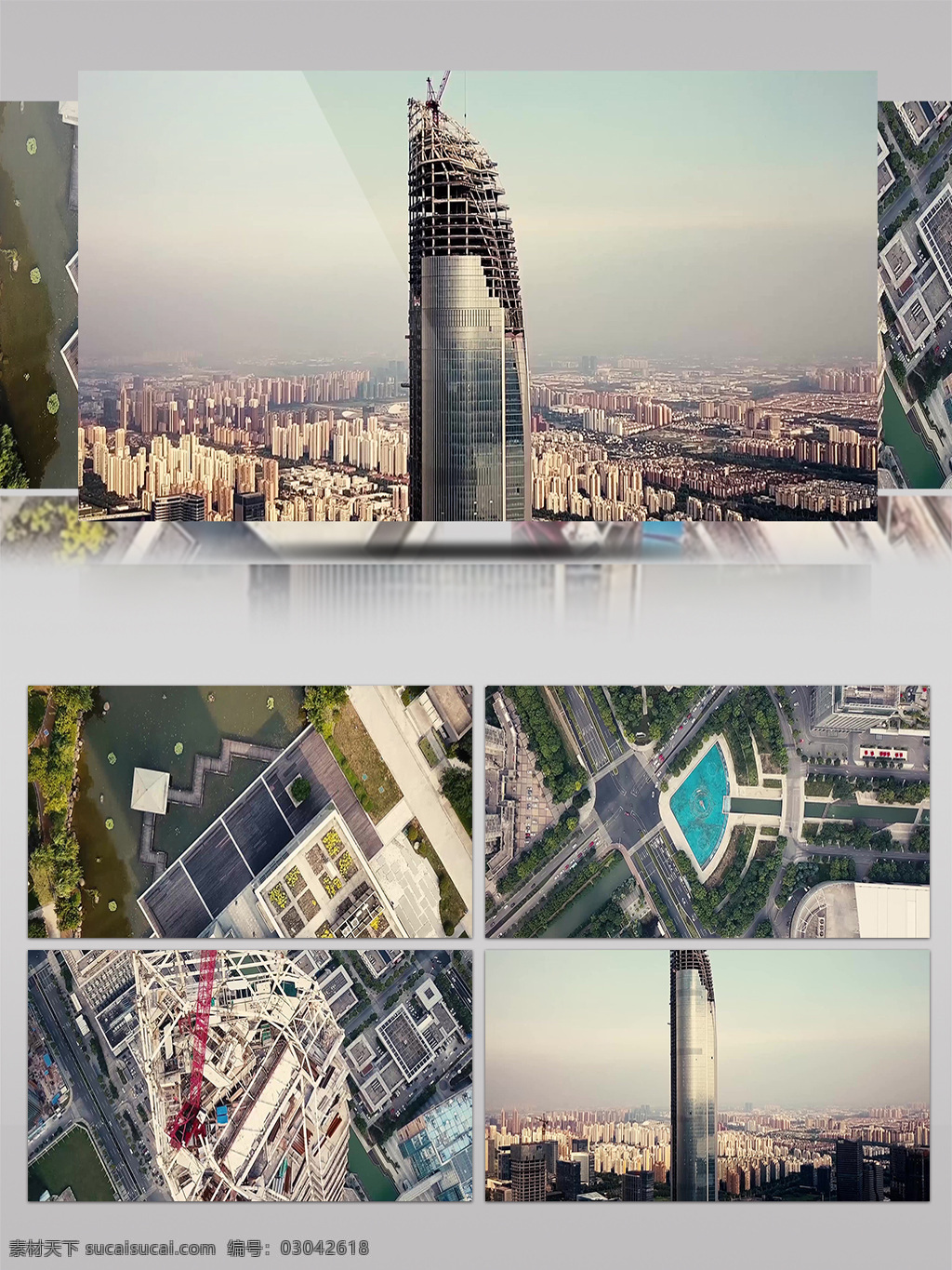 2k 美丽 中国 苏州 城区 建筑 地标 景观 航拍 现代城市 城市景观 大厦 鸟瞰 智能城市 人文风光