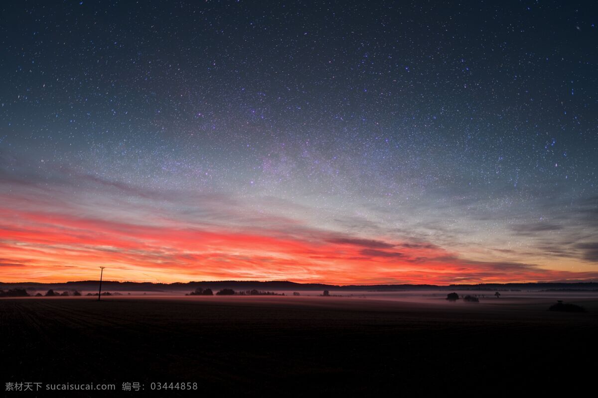 星空 夕阳 晚霞 日落 黄昏 夜空 傍晚 夏天 天空 风景 晚霞满天 夕阳西下 宇宙 极光 自然景观 自然风景