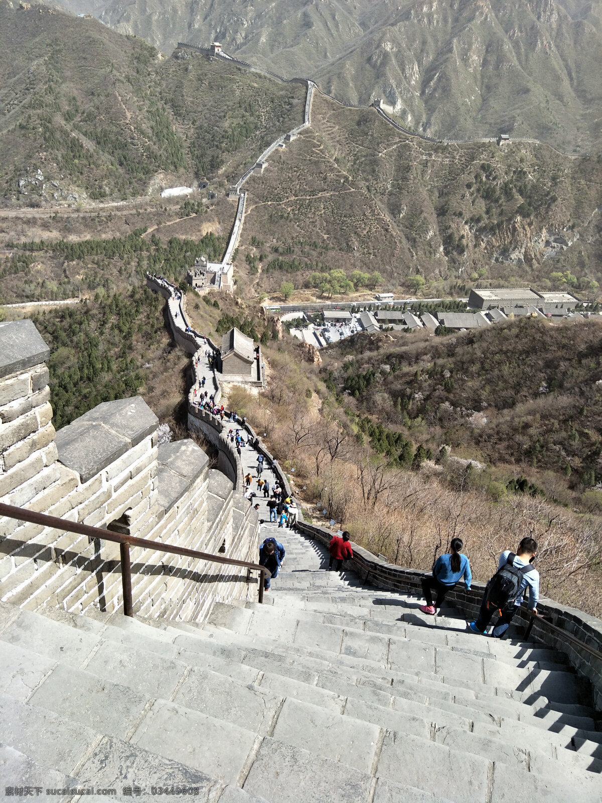 居庸关长城 长城 城墙 蓝天 城楼 建筑 古代建筑 建筑摄影 建筑园林