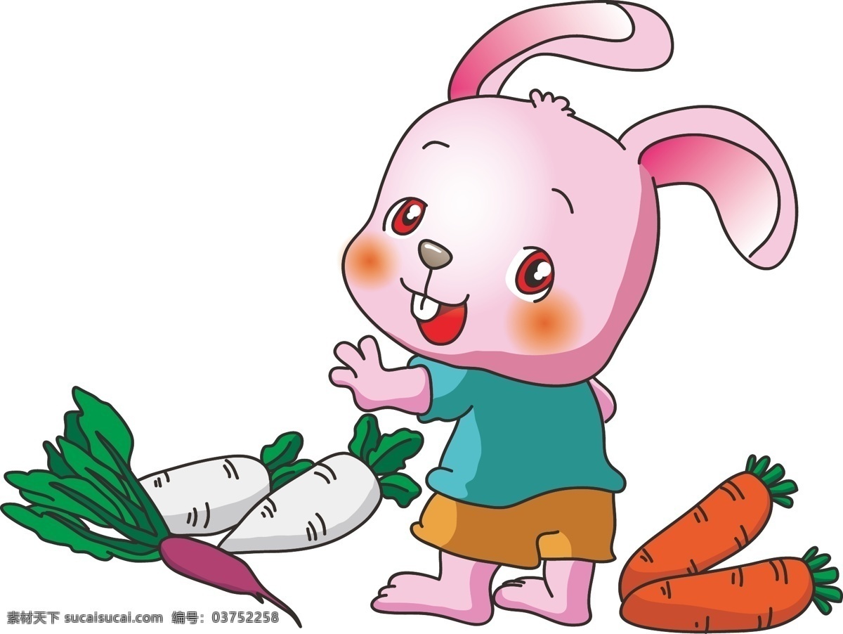 原创 动物 卡通 系列 兔子吃萝卜 卡通系列 兔子 萝卜 胡萝卜 小兔子 卡通动物 矢量 手绘 彩绘 绘画 ai格式 插画 可爱 可爱动物 小白兔 矢量图 学习 教育 学校 幼儿园 插图 原创共享 人物图库