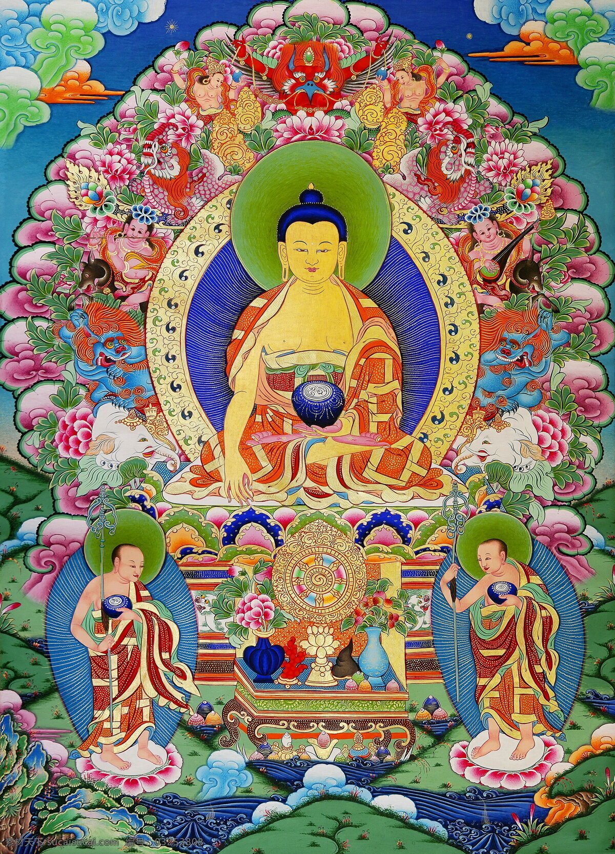 释迦牟尼像 佛 菩萨 佛像 佛相 佛教图片 宗教信仰 文化艺术