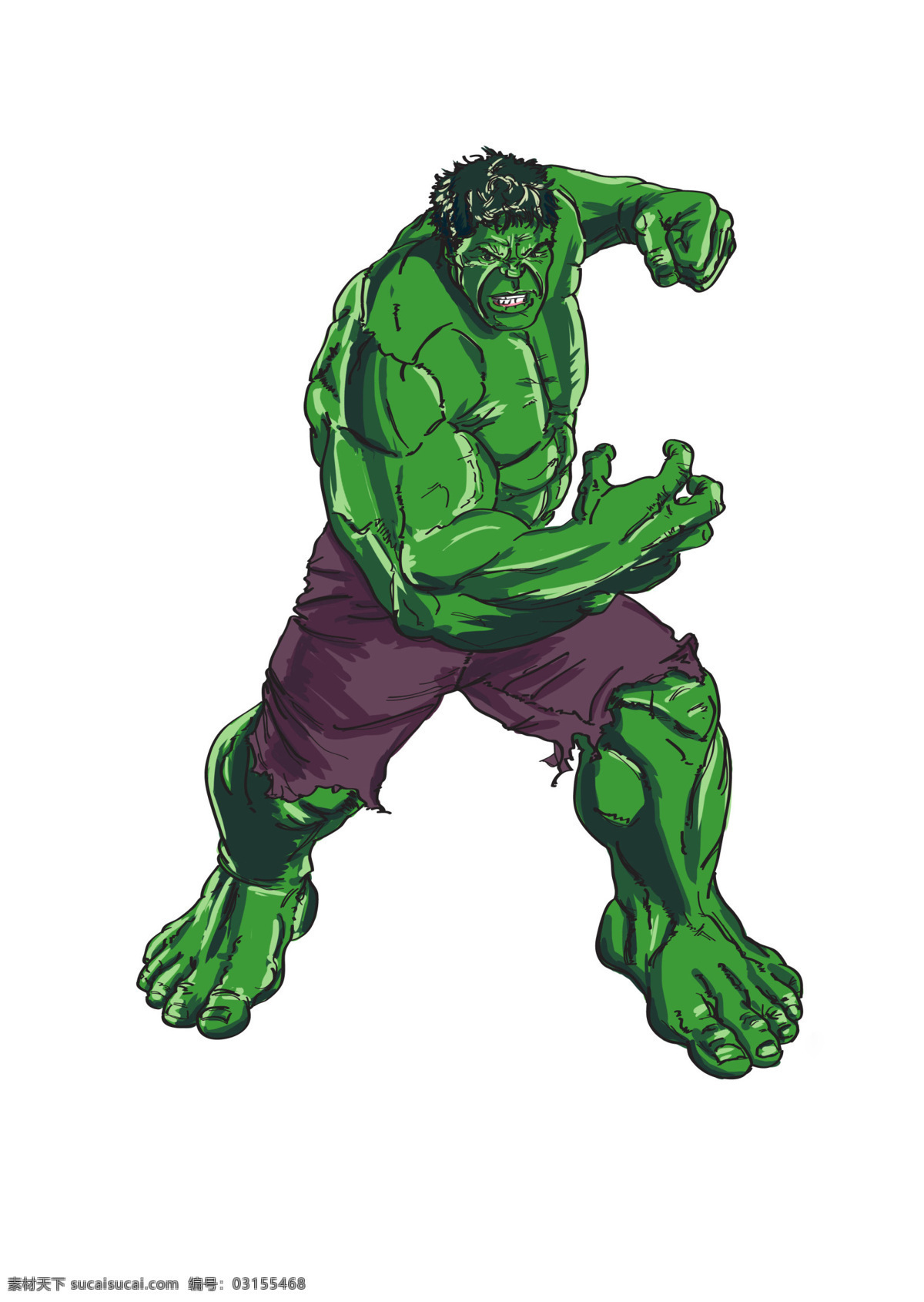 绿巨人 漫画人物 英雄 经典形象 复仇者联盟 动漫人物 动漫动画