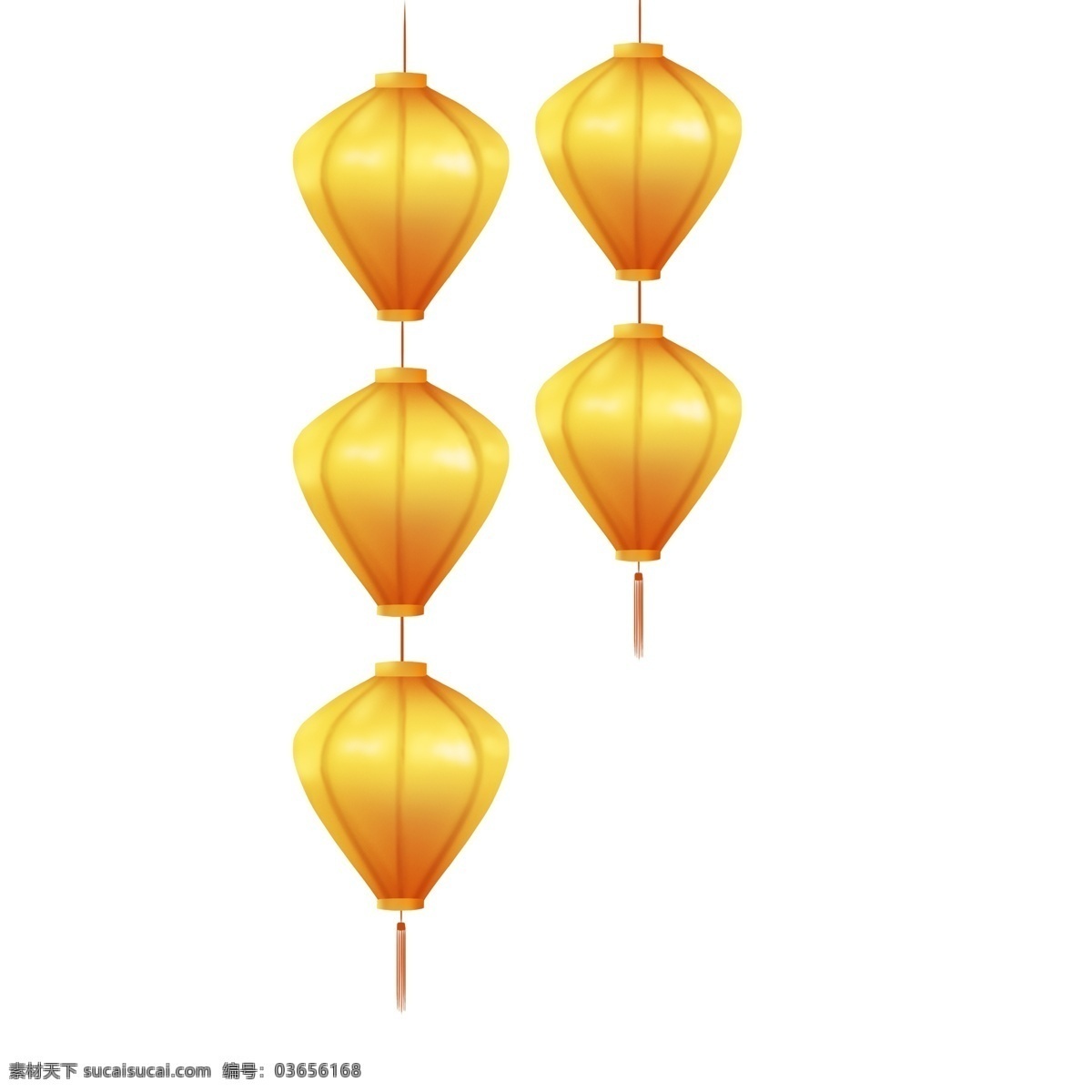 手绘 黄色 灯笼 插画 黄色的灯笼 漂亮的灯笼 卡通插画 手绘灯笼插画 新年红灯笼 新年的灯笼