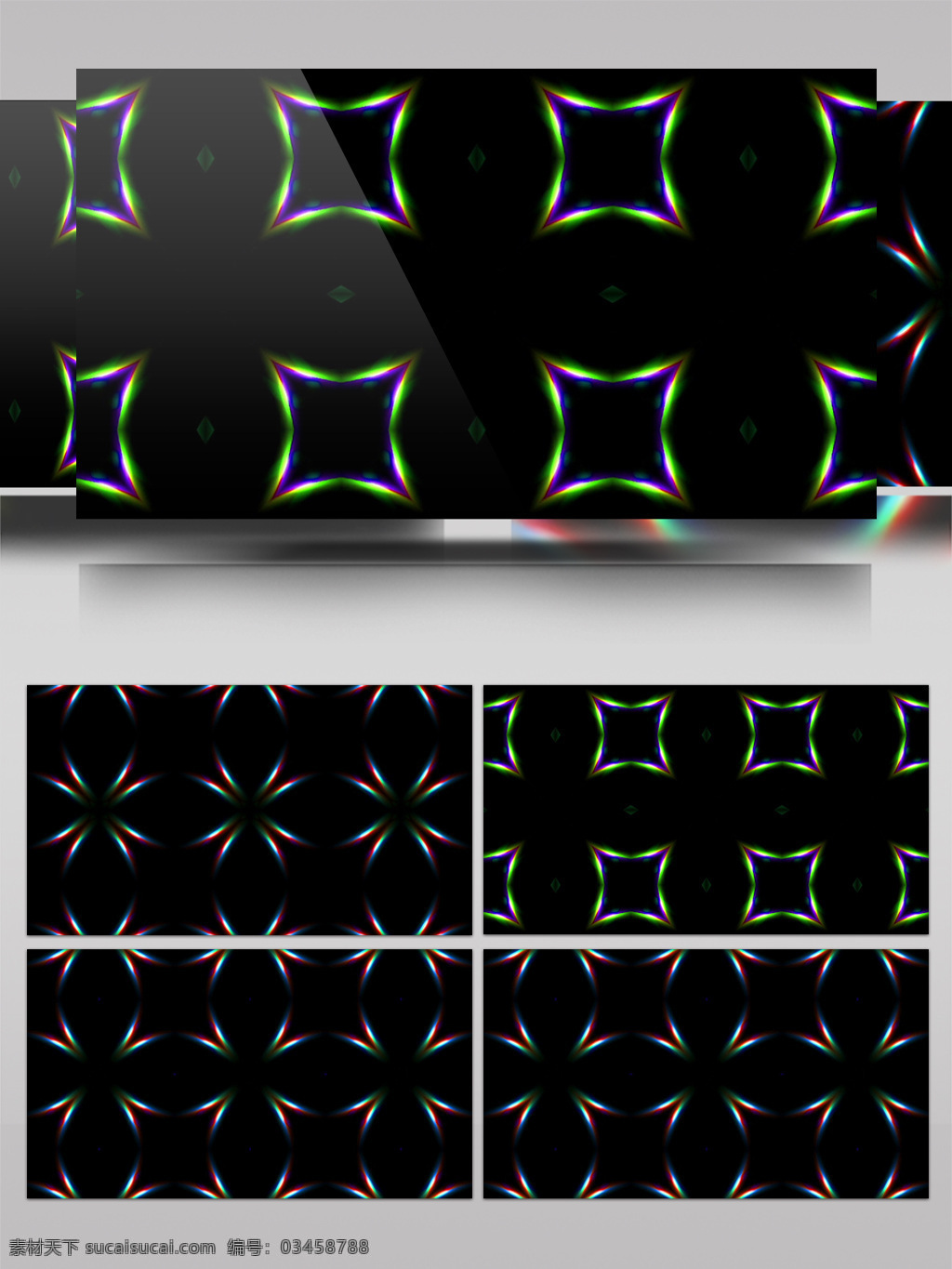 小 清新 简易 图形 变换 视频 小清新 几何图形 边框 对称 视频素材 动态视频素材