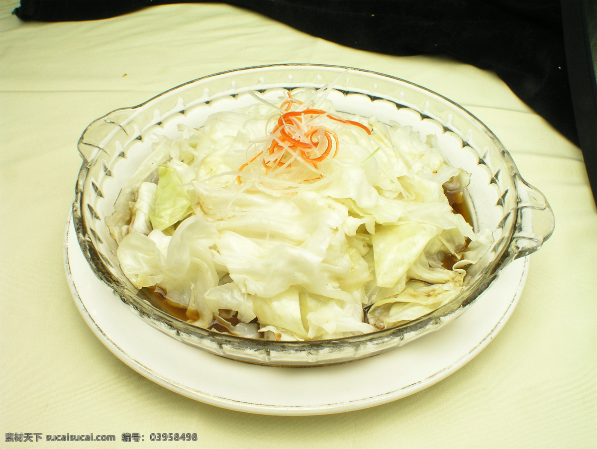 白灼圆白菜 美食 传统美食 餐饮美食 高清菜谱用图