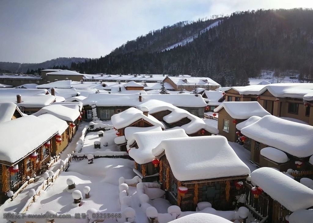 雪乡 雪乡雪景 冬日雪乡 中国雪乡 冬日雪景 自然景观 自然风景