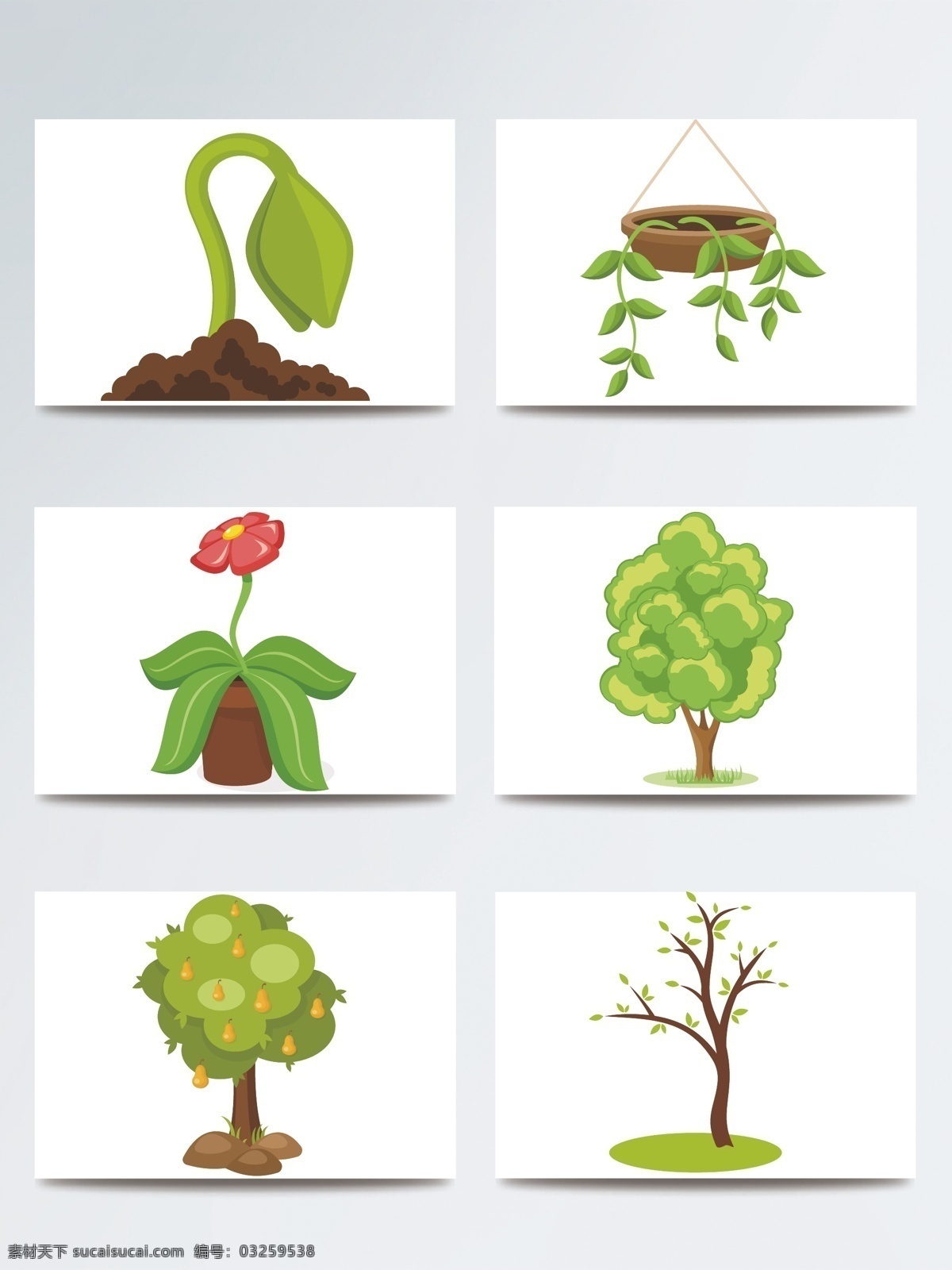 草木绿 花卉 简单 卡通 配图 盆栽 树苗 树木 图案素材 小芽 植物 装饰 绿色 小 清新 干净 配 图 矢量 元素
