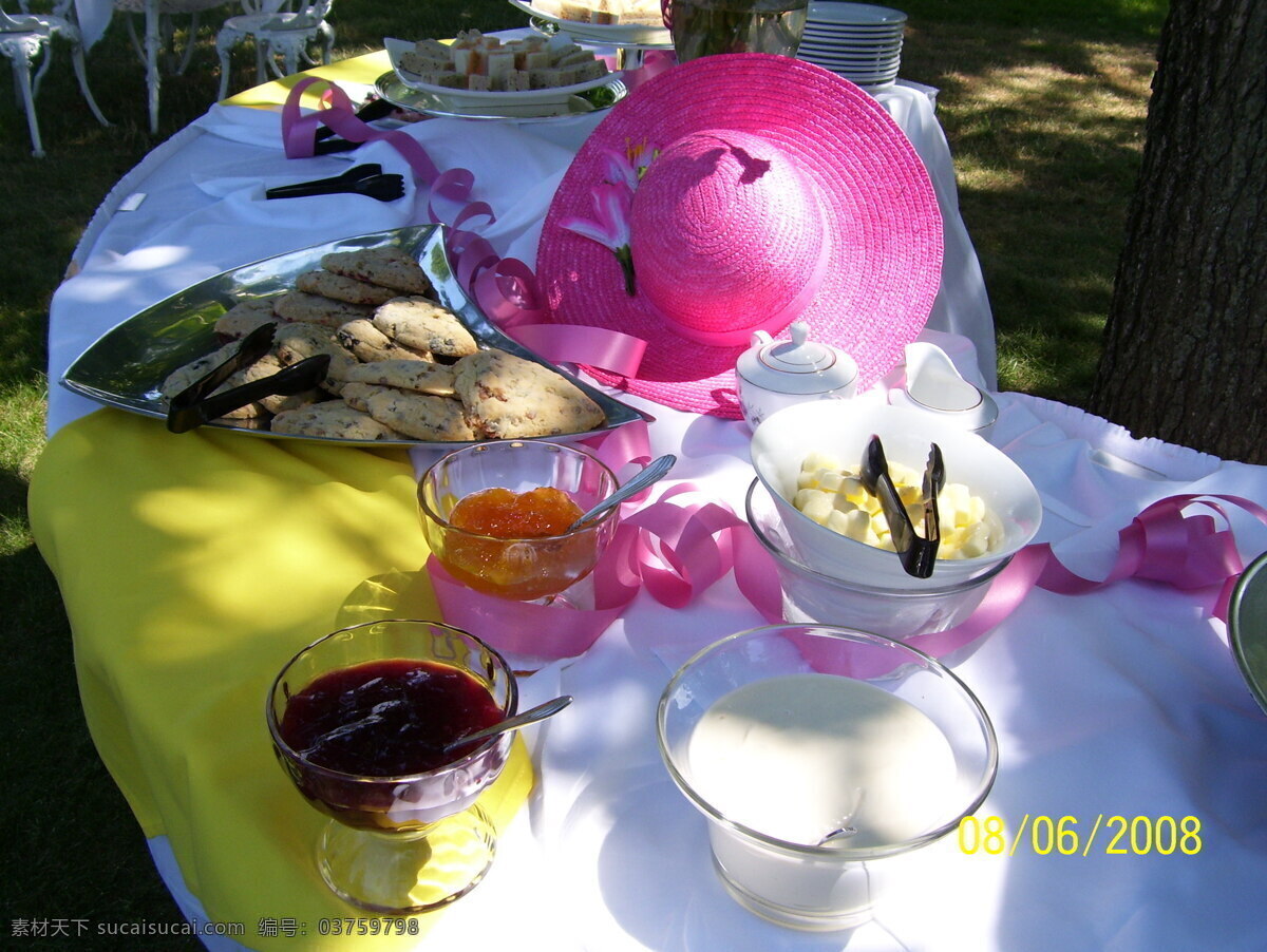 下午茶 红酒 酒杯 葡萄酒 阳光 生活 情调 洋酒 户外 公园 点心 饼干 蛋糕 太阳帽 西餐美食 餐饮美食