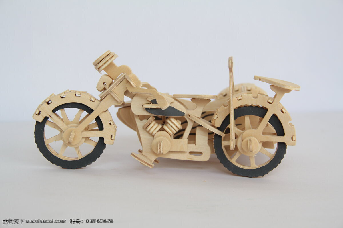 手工制作 小制作 摩托车 手工 木制品 制作
