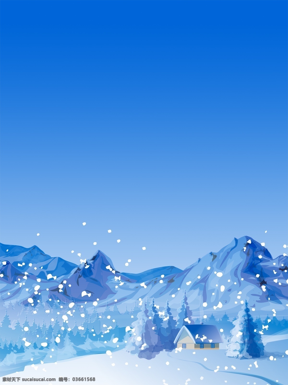 小雪 节气 郊外 风景 背景 蓝色 暴雪 可爱 小雪背景 大雪节气 传统节气 小雪节气