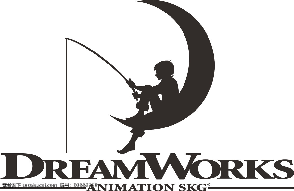 梦 工厂 矢量 梦工厂 dreamworks skg 企业 logo 标志 标识标志图标