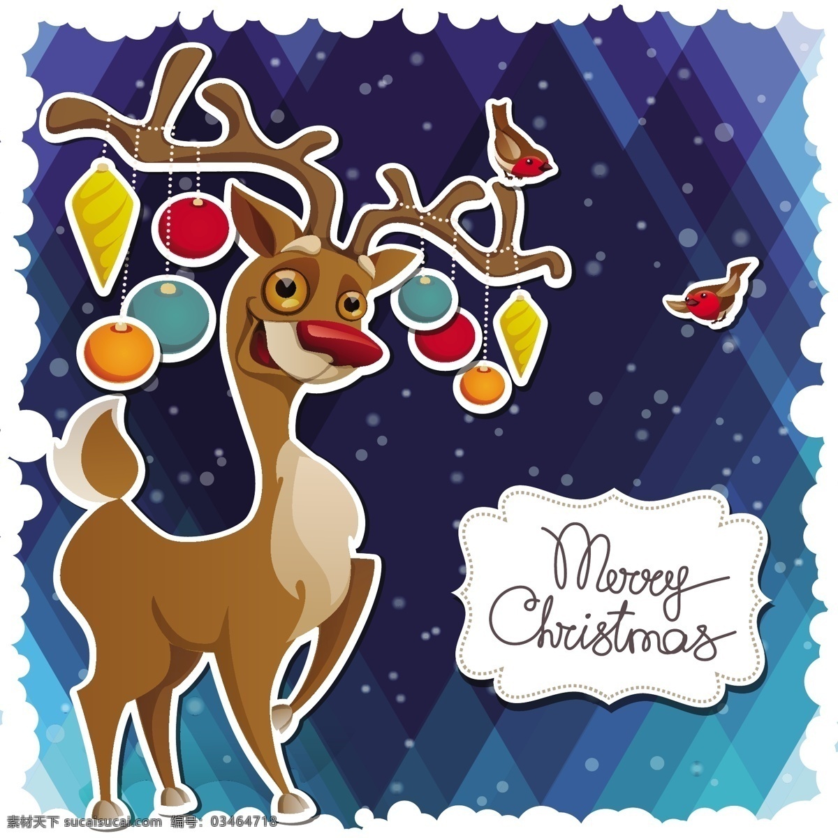 圣诞节 麋鹿 卡片 圣诞贺卡 圣诞节插画 圣诞节海报 圣诞节装饰 圣诞鹿 手绘 新年背景 2015 年 新年 羊年 节日素材