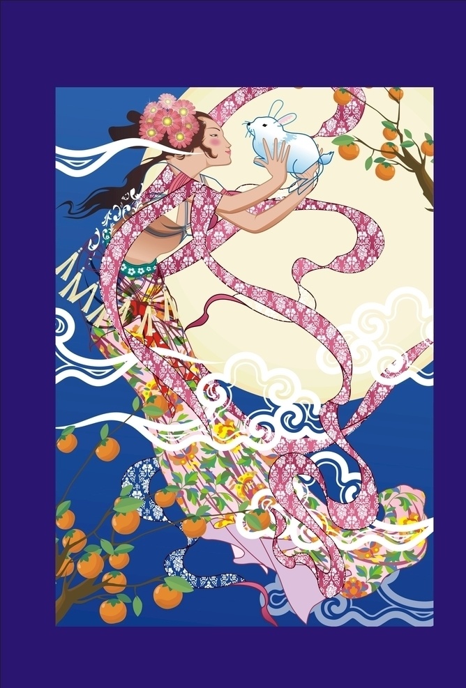 手绘古代仕女 古代仕女图 手绘女人 卡通女人 卡通动画女人 动漫动画 动漫人物