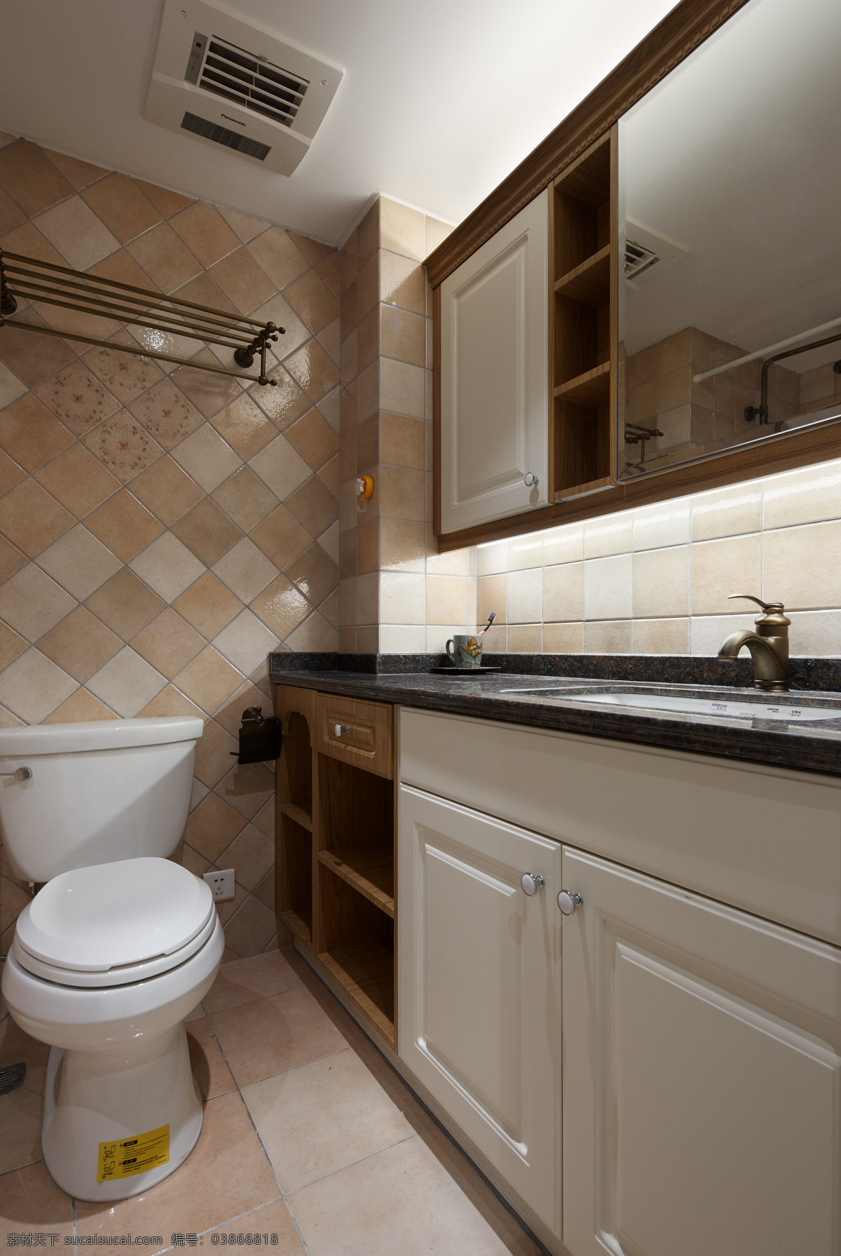 现代 简约 卫生间 瓷砖 地板 室内装修 效果图 白色吊顶 卫生间装修 浴室装修